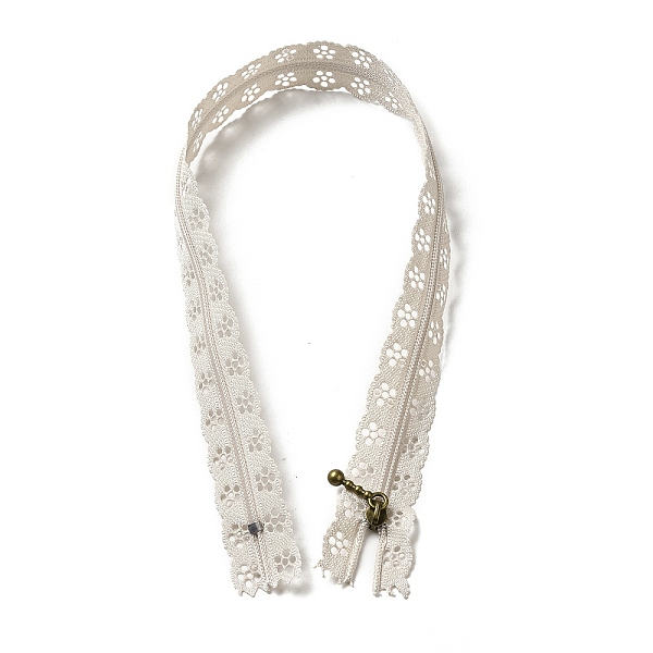 PandaHall Garment Accessories, Nylon Lace Zipper, Zip-fastener Components, WhiteSmoke, 43.5x2.5x0.65cm Nylon White
PandaHall Garment Accessories, Nylon Lace Zipper, Zip-fastener Components, WhiteSmoke, 43.5x2.5x0.65cm Nylon White