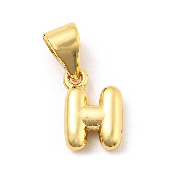 PandaHall Brass Charms, Real 18K Gold Plated, Long-Lasting Plated, Lead Free & Cadmium Free, Letter Charm, Letter H, 9.5x6x2.5mm, Hole...
PandaHall Brass Charms, Real 18K Gold Plated, Long-Lasting Plated, Lead Free & Cadmium Free, Letter Charm, Letter H, 9.5x6x2.5mm, Hole...