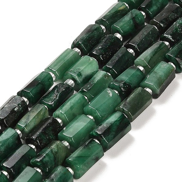 PandaHall Natural Emerald Beads Strands, with Seed Beads, Faceted, Column, 9~11x6~7.5x6~7.5mm, Hole: 1.2mm, about 30pcs/strand, 15.16~15.55...
PandaHall Natural Emerald Beads Strands, with Seed Beads, Faceted, Column, 9~11x6~7.5x6~7.5mm, Hole: 1.2mm, about 30pcs/strand, 15.16~15.55...