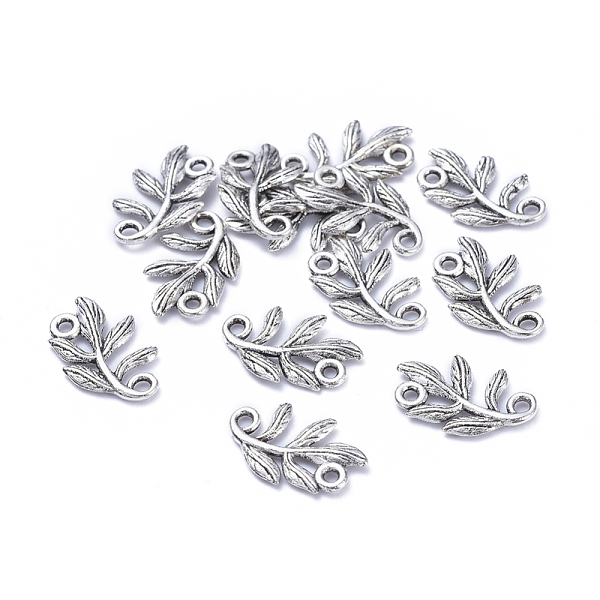 PandaHall Metal Alloy Links connectors, Cadmium Free & Lead Free, Leaf, Antique Silver, 15x9x1mm, Hole: 2mm Alloy Leaf
PandaHall Metal Alloy Links connectors, Cadmium Free & Lead Free, Leaf, Antique Silver, 15x9x1mm, Hole: 2mm Alloy Leaf