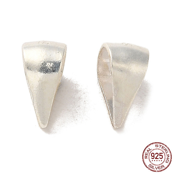 PandaHall 925 Sterling Silver Snap on Bails, with S925 Stamp, Silver, 7x3.5x5mm, Hole: 6x4mm Sterling Silver
PandaHall 925 Sterling Silver Snap on Bails, with S925 Stamp, Silver, 7x3.5x5mm, Hole: 6x4mm Sterling Silver