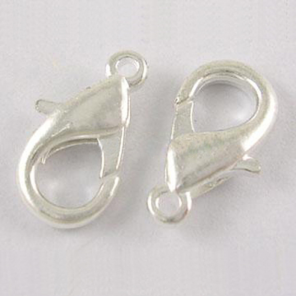 PandaHall Zinc Alloy Lobster Claw Clasps, Cadmium Free & Nickel Free & Lead Free, Silver Color Plated, 10x6mm, Hole: 1mm Alloy Others
PandaHall Zinc Alloy Lobster Claw Clasps, Cadmium Free & Nickel Free & Lead Free, Silver Color Plated, 10x6mm, Hole: 1mm Alloy Others