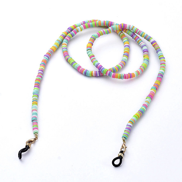PandaHall Eyeglasses Chains, Neck Strap for Eyeglasses, with Handmade Polymer Clay Heishi Beads, Alloy Lobster Claw Clasps and Rubber Loop...
PandaHall Eyeglasses Chains, Neck Strap for Eyeglasses, with Handmade Polymer Clay Heishi Beads, Alloy Lobster Claw Clasps and Rubber Loop...