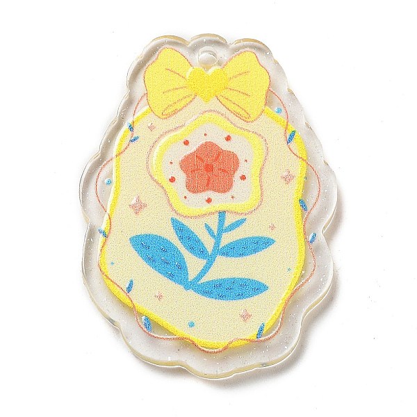PandaHall Acrylic Pendants, Flower, Yellow, 40.5x29x2.5mm, Hole: 1.8mm Acrylic Flower Yellow
PandaHall Acrylic Pendants, Flower, Yellow, 40.5x29x2.5mm, Hole: 1.8mm Acrylic Flower Yellow