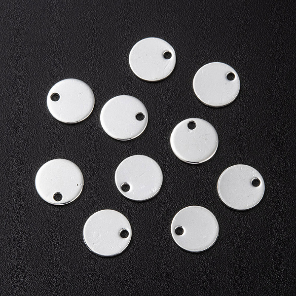 PandaHall 304 Stainless Steel Charms, Stamping Blank Tag, Flat Round, Silver, 12x1mm, Hole: 1.2mm 304 Stainless Steel Flat Round
PandaHall 304 Stainless Steel Charms, Stamping Blank Tag, Flat Round, Silver, 12x1mm, Hole: 1.2mm 304 Stainless Steel Flat Round