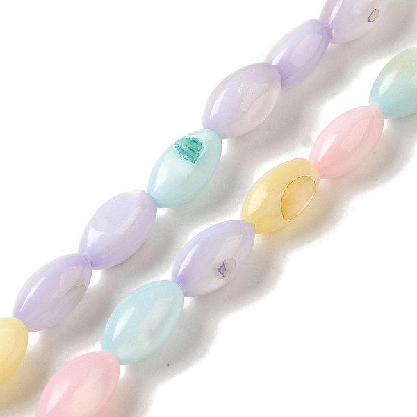 PandaHall Rainbow Color Dyed Natural Freshwater Shell Beads Strands, Mixed Color, Rice, 7x4mm, Hole: 0.5mm, about 58pcs/strand, 14.57 inch..., Multicolor
PandaHall Rainbow Color Dyed Natural Freshwater Shell Beads Strands, Mixed Color, Rice, 7x4mm, Hole: 0.5mm, about 58pcs/strand, 14.57 inch..., Multicolor
