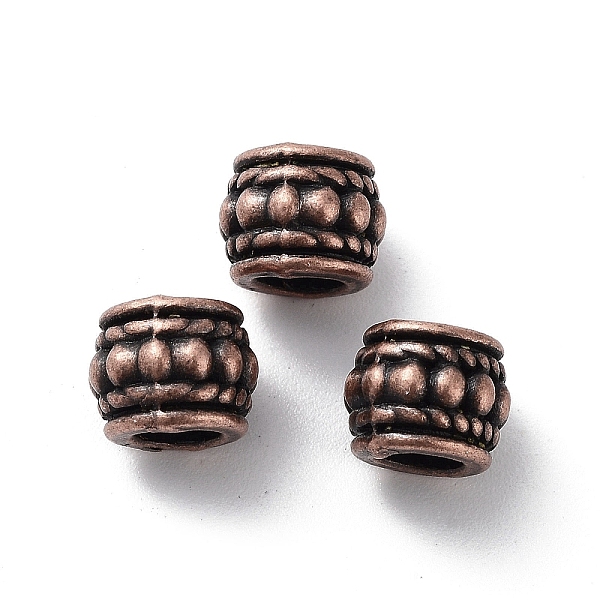 PandaHall Tibetan Style Alloy Beads, Cadmium Free & Lead Free, Column, Red Copper, 8x6.5mm, Hole: 4mm, about 1000pcs/1000g Alloy Column
PandaHall Tibetan Style Alloy Beads, Cadmium Free & Lead Free, Column, Red Copper, 8x6.5mm, Hole: 4mm, about 1000pcs/1000g Alloy Column
