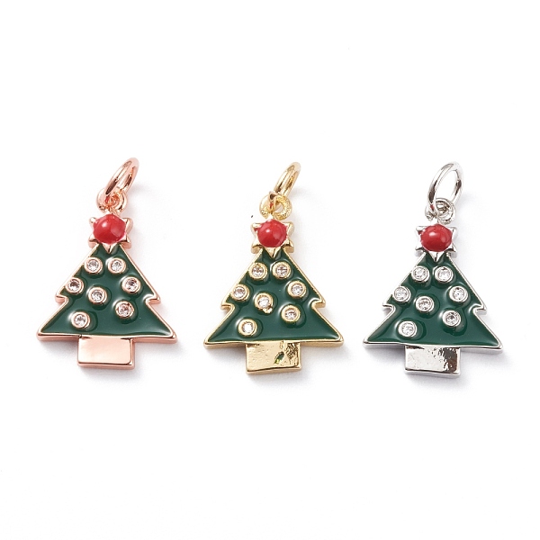 PandaHall Christmas Style Brass Micro Pave Clear Cubic Zirconia Pendants, with Colorful Enamel & Jump Rings, Long-Lasting Plated, Christmas...
PandaHall Christmas Style Brass Micro Pave Clear Cubic Zirconia Pendants, with Colorful Enamel & Jump Rings, Long-Lasting Plated, Christmas...
