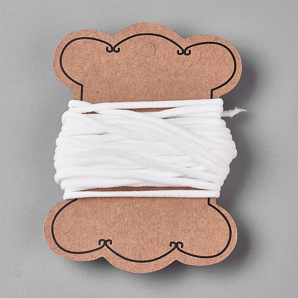 PandaHall Round Elastic Bands for Sewing, Elastic Cord Heavy Stretch Rope Earloop String, White, 3mm, about 21.87 Yards(20m)/Bundle Elastic...
PandaHall Round Elastic Bands for Sewing, Elastic Cord Heavy Stretch Rope Earloop String, White, 3mm, about 21.87 Yards(20m)/Bundle Elastic...