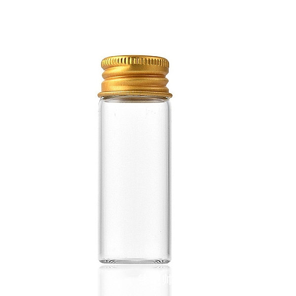 PandaHall Glass Bottles Bead Containers, Screw Top Bead Storage Tubes with Golden Plated Aluminum Cap, Column, Clear, 2.2x5cm, Capacity...
PandaHall Glass Bottles Bead Containers, Screw Top Bead Storage Tubes with Golden Plated Aluminum Cap, Column, Clear, 2.2x5cm, Capacity...