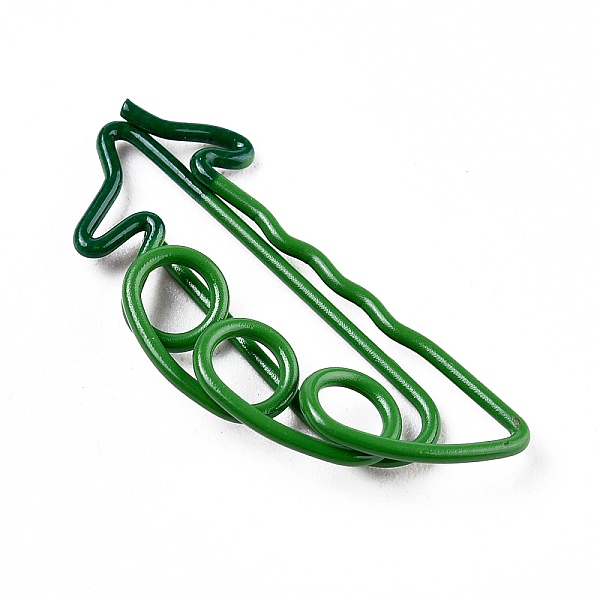 PandaHall Pea Shape Iron Paperclips, Cute Paper Clips, Funny Bookmark Marking Clips, Green, 29.8x14x3.7mm Iron Green
PandaHall Pea Shape Iron Paperclips, Cute Paper Clips, Funny Bookmark Marking Clips, Green, 29.8x14x3.7mm Iron Green