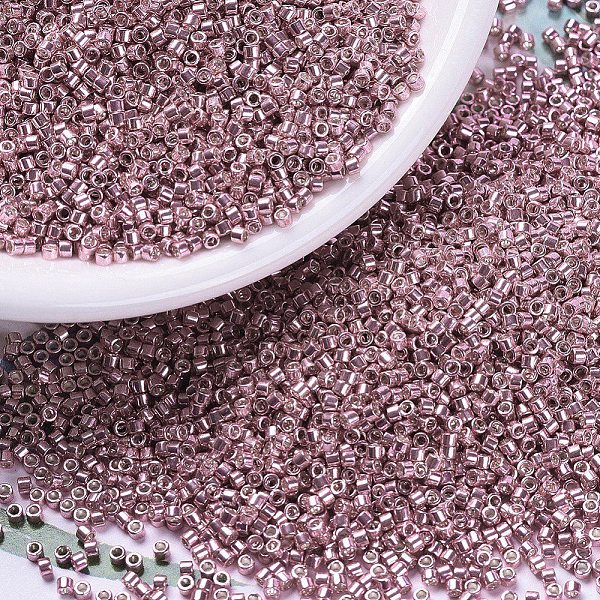 PandaHall MIYUKI Delica Beads, Cylinder, Japanese Seed Beads, 11/0, (DB0435) Galvanized Pink Blush, 1.3x1.6mm, Hole: 0.8mm, about...
PandaHall MIYUKI Delica Beads, Cylinder, Japanese Seed Beads, 11/0, (DB0435) Galvanized Pink Blush, 1.3x1.6mm, Hole: 0.8mm, about...