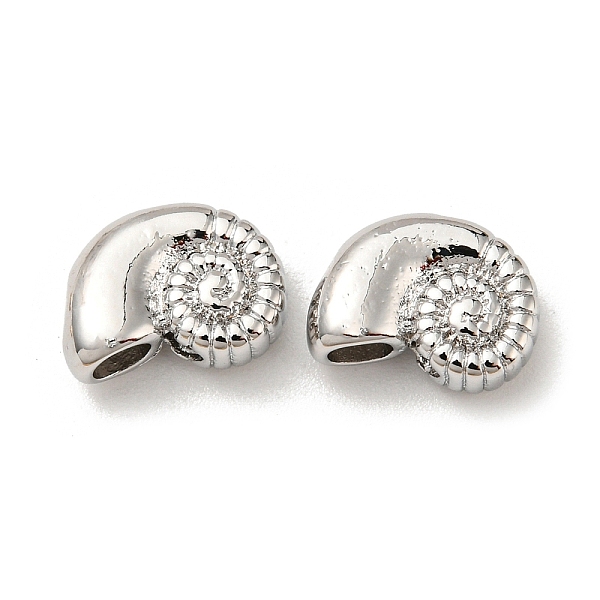 PandaHall Brass Beads, Snail, Real Platinum Plated, 7.5x10.5x4mm, Hole: 1.4mm Brass Snail
PandaHall Brass Beads, Snail, Real Platinum Plated, 7.5x10.5x4mm, Hole: 1.4mm Brass Snail
