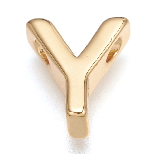 PandaHall Brass Charms, Long-Lasting Plated, Letter, Letter.Y, Y: 8.5x7.5x3mm, Hole: 1.6mm Brass Letter Y
PandaHall Brass Charms, Long-Lasting Plated, Letter, Letter.Y, Y: 8.5x7.5x3mm, Hole: 1.6mm Brass Letter Y