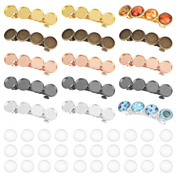 PandaHall UNICRAFTALE 20Pcs 5 Colors Hair Barrettes Settings Brass DIY Blank Hair Barrettes for DIY Macaron Resin Barrettes Metall Cabochon...
PandaHall UNICRAFTALE 20Pcs 5 Colors Hair Barrettes Settings Brass DIY Blank Hair Barrettes for DIY Macaron Resin Barrettes Metall Cabochon...