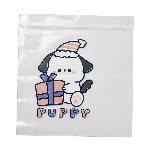 PandaHall Rectangle Transparent Plastic Zip Lock Bags, Animal Shape Packaging Bags, Top Self Seal Pouches, Dog, 15.6x14.9cm, Unilateral... 
PandaHall Rectangle Transparent Plastic Zip Lock Bags, Animal Shape Packaging Bags, Top Self Seal Pouches, Dog, 15.6x14.9cm, Unilateral...