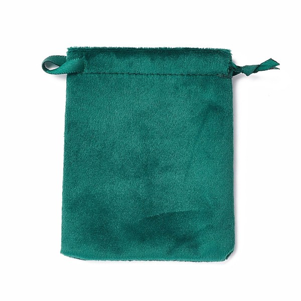 PandaHall Velvet Jewelry Drawstring Bags, with Satin Ribbon, Rectangle, Teal, 10x8x0.3cm Velvet None Cyan
PandaHall Velvet Jewelry Drawstring Bags, with Satin Ribbon, Rectangle, Teal, 10x8x0.3cm Velvet None Cyan