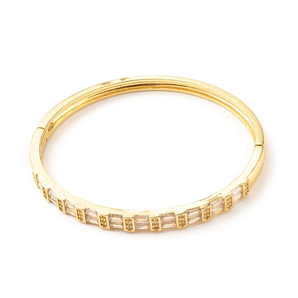 PandaHall Clear Cubic Zirconia Hinged Bangle, Brass Jewelry for Women, Cadmium Free & Lead Free, Real 18K Gold Plated, Inner Diameter...
PandaHall Clear Cubic Zirconia Hinged Bangle, Brass Jewelry for Women, Cadmium Free & Lead Free, Real 18K Gold Plated, Inner Diameter...