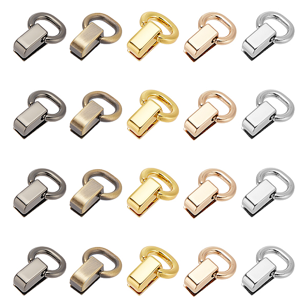 PandaHall WADORN 20Pcs 5 Colors Alloy Bag Suspension Clasps, Bag Replacement Accessories, with Screws, Mixed Color, 2.3x1.6x0.85cm, Hole...
PandaHall WADORN 20Pcs 5 Colors Alloy Bag Suspension Clasps, Bag Replacement Accessories, with Screws, Mixed Color, 2.3x1.6x0.85cm, Hole...