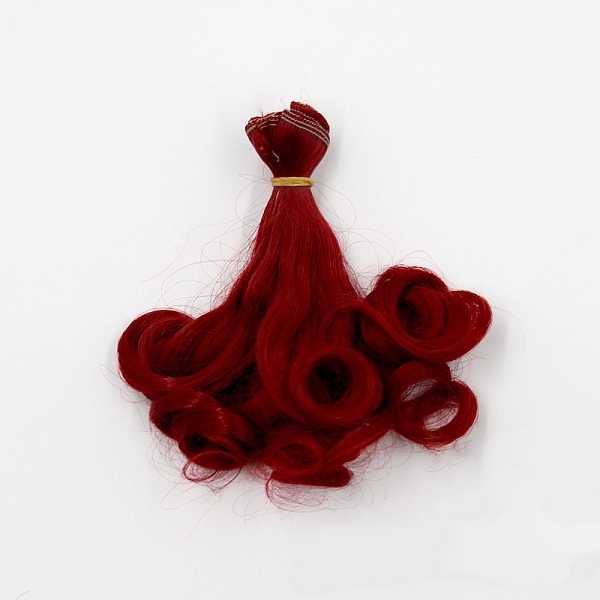 PandaHall High Temperature Fiber Long Pear Perm Hairstyle Doll Wig Hair, for DIY Girl BJD Makings Accessories, Dark Red, 5.91~39.37 inch...
PandaHall High Temperature Fiber Long Pear Perm Hairstyle Doll Wig Hair, for DIY Girl BJD Makings Accessories, Dark Red, 5.91~39.37 inch...