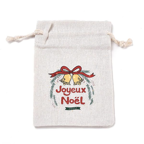 PandaHall Christmas Cotton Cloth Storage Pouches, Rectangle Drawstring Bags, for Candy Gift Bags, Bell Pattern, 13.8x10x0.1cm Cloth Bell
PandaHall Christmas Cotton Cloth Storage Pouches, Rectangle Drawstring Bags, for Candy Gift Bags, Bell Pattern, 13.8x10x0.1cm Cloth Bell
