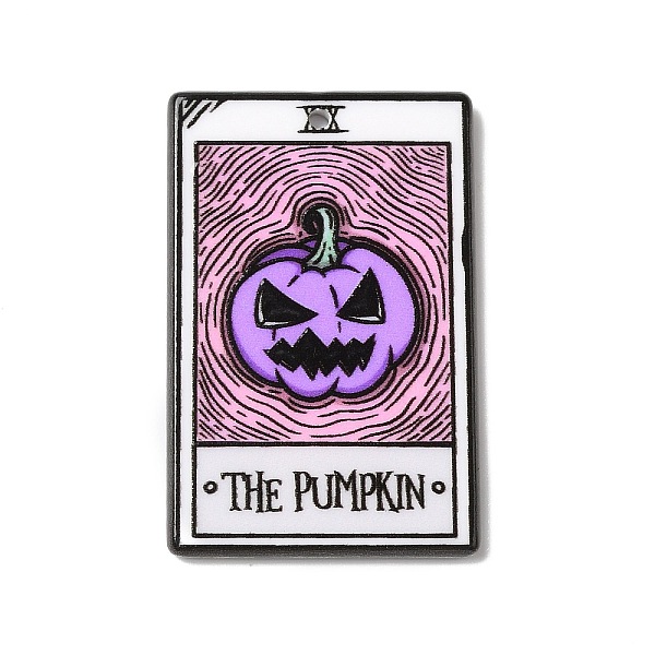 PandaHall Halloween Acrylic Pendants, Tarot, Pumpkin, 41x26.5x2.5mm, Hole: 2mm Acrylic Pumpkin Pink
PandaHall Halloween Acrylic Pendants, Tarot, Pumpkin, 41x26.5x2.5mm, Hole: 2mm Acrylic Pumpkin Pink