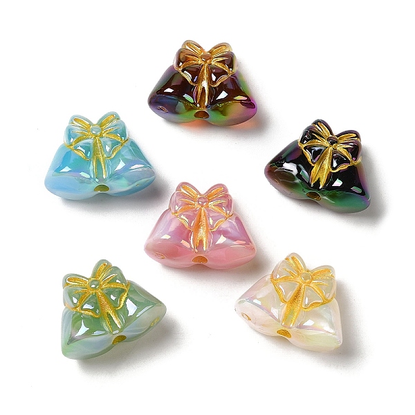PandaHall Plating Opaque Acrylic Beads, Golden Metal Enlaced, Bell, Mixed Color, 19x24.5x12.5mm, Hole: 3.2mm Acrylic Bell Multicolor
PandaHall Plating Opaque Acrylic Beads, Golden Metal Enlaced, Bell, Mixed Color, 19x24.5x12.5mm, Hole: 3.2mm Acrylic Bell Multicolor