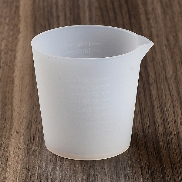 PandaHall Silicone Epoxy Resin Mixing Measuring Cups, For UV Resin, Epoxy Resin Jewelry Making, Column, White, 56x50x51mm, Inner Diameter...
PandaHall Silicone Epoxy Resin Mixing Measuring Cups, For UV Resin, Epoxy Resin Jewelry Making, Column, White, 56x50x51mm, Inner Diameter...