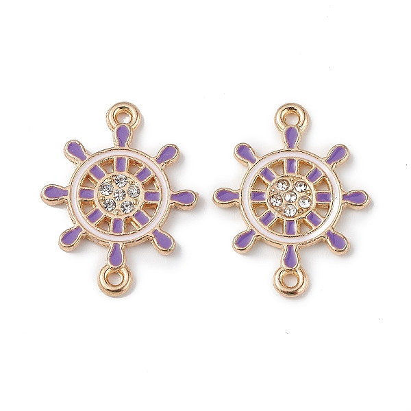PandaHall Alloy Enamel Connector Charms, Helm Links with Crystal Rhinestone, Light Gold, Cadmium Free & Nickel Free & Lead Free, Dark Orchid..., Clear
PandaHall Alloy Enamel Connector Charms, Helm Links with Crystal Rhinestone, Light Gold, Cadmium Free & Nickel Free & Lead Free, Dark Orchid..., Clear