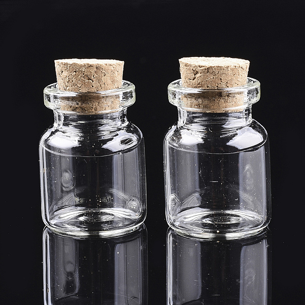 PandaHall Glass Jar Glass Bottles Bead Containers, with Cork Stopper, Wishing Bottle, Clear, 30x20mm, Hole: 12mm, Capacity: 11ml(0.37 fl....
PandaHall Glass Jar Glass Bottles Bead Containers, with Cork Stopper, Wishing Bottle, Clear, 30x20mm, Hole: 12mm, Capacity: 11ml(0.37 fl....