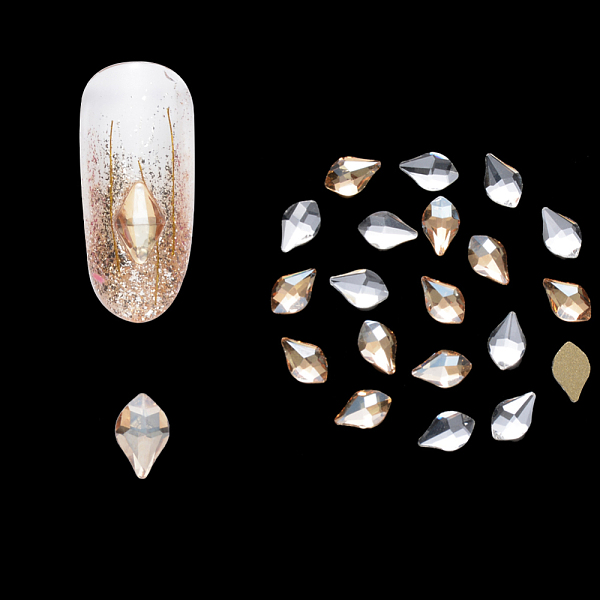 PandaHall Flat Back Glass Rhinestone Cabochons, Nail Art Decoration Accessories, Faceted, Teardrop, Mixed Color, 8x5x2mm, 20pcs/bag Glass..., Multicolor
PandaHall Flat Back Glass Rhinestone Cabochons, Nail Art Decoration Accessories, Faceted, Teardrop, Mixed Color, 8x5x2mm, 20pcs/bag Glass..., Multicolor