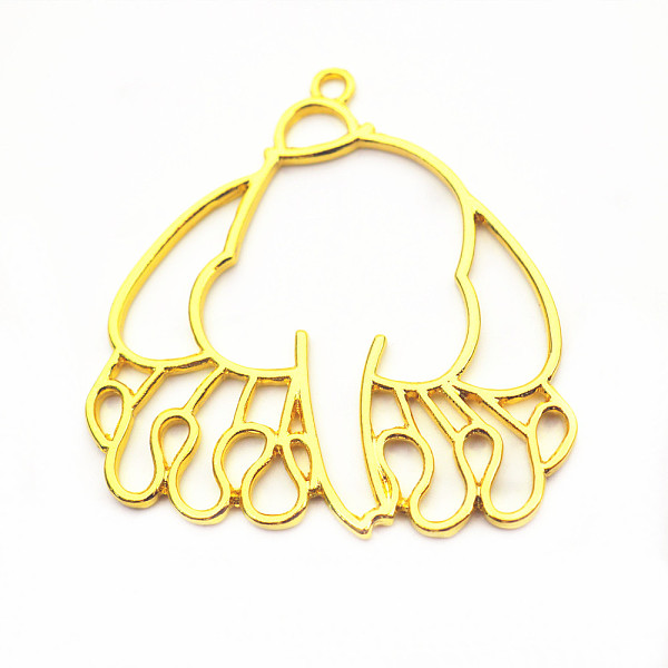 PandaHall Alloy Open Back Bezel Pendants, For DIY UV Resin, Epoxy Resin, Pressed Flower Jewelry, Elephant, Golden, 52x51mm Alloy Elephant
PandaHall Alloy Open Back Bezel Pendants, For DIY UV Resin, Epoxy Resin, Pressed Flower Jewelry, Elephant, Golden, 52x51mm Alloy Elephant