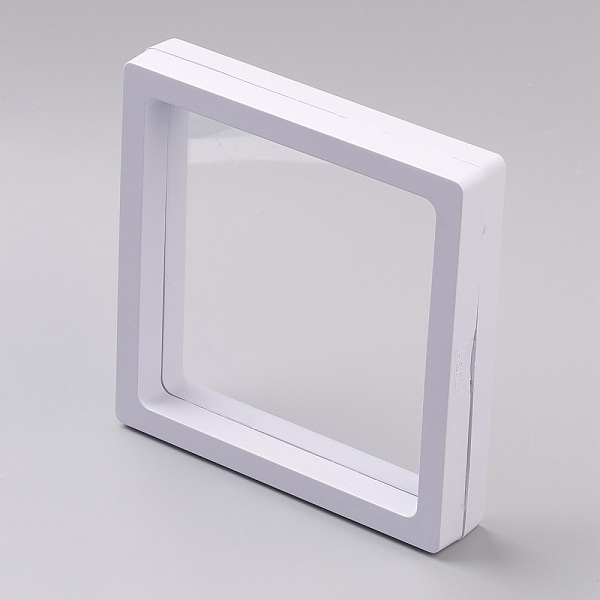 PandaHall Square Transparent 3D Floating Frame Display, for Ring Necklace Bracelet Earring, Coin Display Stands, Aa Medallions, White...
PandaHall Square Transparent 3D Floating Frame Display, for Ring Necklace Bracelet Earring, Coin Display Stands, Aa Medallions, White...