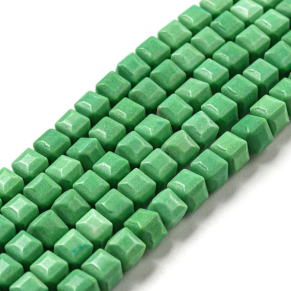 PandaHall Natural Agate Beads Strands, Dyed, Cube, Medium Spring Green, 4.5x4.5x4.5mm, Hole: 1.2mm, about 88pcs/strand, 15.04''(38.2cm)...
PandaHall Natural Agate Beads Strands, Dyed, Cube, Medium Spring Green, 4.5x4.5x4.5mm, Hole: 1.2mm, about 88pcs/strand, 15.04''(38.2cm)...