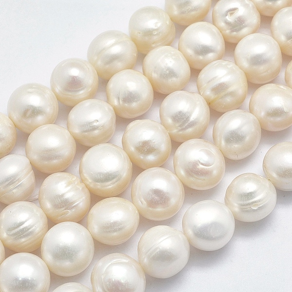 PandaHall Natural Cultured Freshwater Pearl Beads Strands, Potato, Beige, 11~13.5mm, Hole: 0.8mm, about 30~31pcs/strand, 34~35cm Pearl..., Yellow
PandaHall Natural Cultured Freshwater Pearl Beads Strands, Potato, Beige, 11~13.5mm, Hole: 0.8mm, about 30~31pcs/strand, 34~35cm Pearl..., Yellow