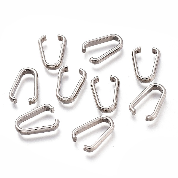 PandaHall 201 Stainless Steel Open Quick Link Connectors, Stainless Steel Color, 13.5x9.5x2.5mm, Inner Diameter: 12mm 201 Stainless Steel...
PandaHall 201 Stainless Steel Open Quick Link Connectors, Stainless Steel Color, 13.5x9.5x2.5mm, Inner Diameter: 12mm 201 Stainless Steel...