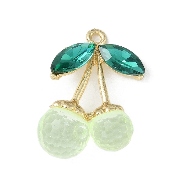 PandaHall Alloy Pendants, with Glass and Acrylic, Cherry, Golden, Dark Sea Green, 27x18x10mm, Hole: 1.5mm Alloy+Glass Cherry
PandaHall Alloy Pendants, with Glass and Acrylic, Cherry, Golden, Dark Sea Green, 27x18x10mm, Hole: 1.5mm Alloy+Glass Cherry