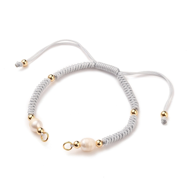 PandaHall Braided Nylon Cord Bracelet Making, with 304 Stainless Steel Open Jump Rings, Round Brass Beads and Pearl Beads, Sky Blue, Single...
PandaHall Braided Nylon Cord Bracelet Making, with 304 Stainless Steel Open Jump Rings, Round Brass Beads and Pearl Beads, Sky Blue, Single...
