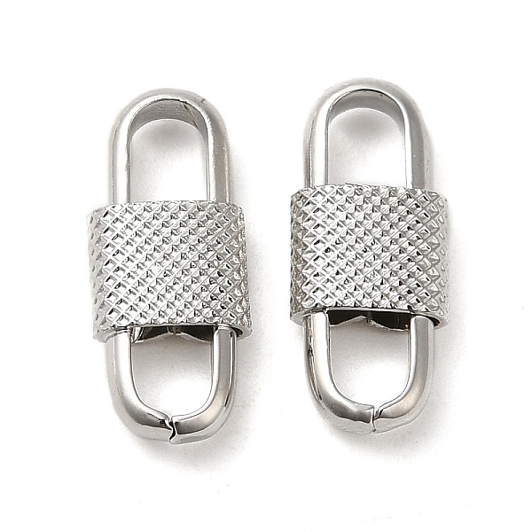 PandaHall Rack Plating Brass Oval Link Connector Charms, Long-Lasting Plated, Cadmium Free & Lead Free, Platinum, 15x6.3x3mm, Hole: 3.5x3mm...
PandaHall Rack Plating Brass Oval Link Connector Charms, Long-Lasting Plated, Cadmium Free & Lead Free, Platinum, 15x6.3x3mm, Hole: 3.5x3mm...