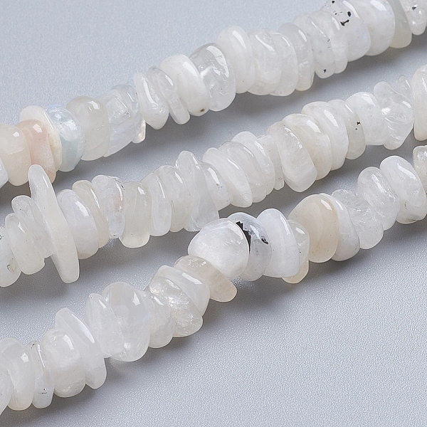 PandaHall Natural Rainbow Moonstone Strands, Chip, 11~17x9~11x2~4mm, Hole: 0.9mm, about 124pcs/strand, 15.75 inch(40cm) Rainbow Moonstone...
PandaHall Natural Rainbow Moonstone Strands, Chip, 11~17x9~11x2~4mm, Hole: 0.9mm, about 124pcs/strand, 15.75 inch(40cm) Rainbow Moonstone...