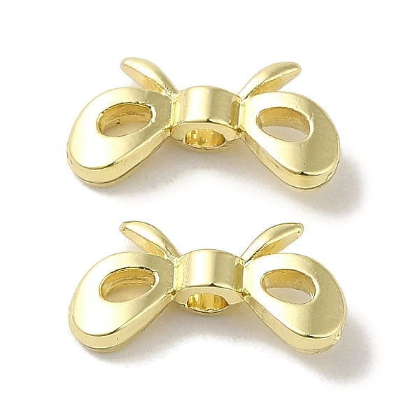 PandaHall Rack Plating Alloy Beads, Cadmium Free & Nickel Free & Lead Free, Bowknot, Golden, 6x12x3mm, Hole: 1.6mm Alloy Bowknot
PandaHall Rack Plating Alloy Beads, Cadmium Free & Nickel Free & Lead Free, Bowknot, Golden, 6x12x3mm, Hole: 1.6mm Alloy Bowknot