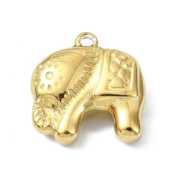 PandaHall Ion Plating(IP) 304 Stainless Steel Pendants, Real 18K Gold Plated, Elephant, 14x13.5x5mm, Hole: 1.6mm 304 Stainless Steel...
PandaHall Ion Plating(IP) 304 Stainless Steel Pendants, Real 18K Gold Plated, Elephant, 14x13.5x5mm, Hole: 1.6mm 304 Stainless Steel...