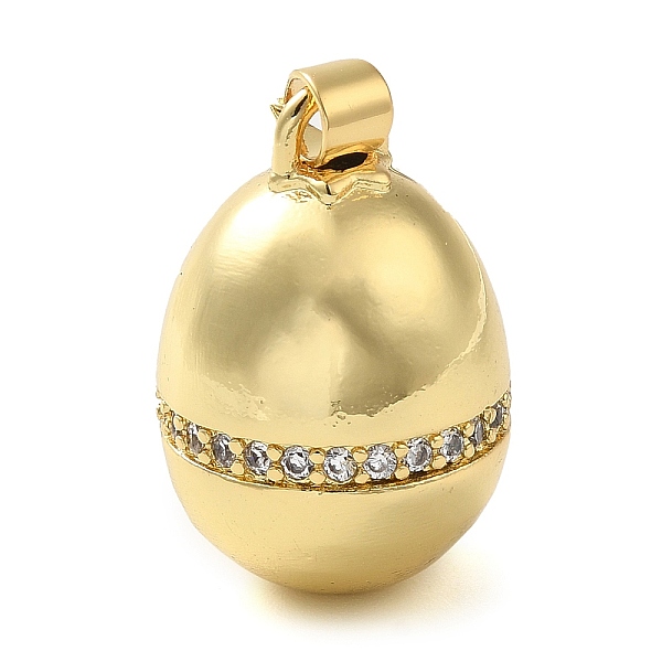 PandaHall Rack Plating Brass Micro Pave Clear Cubic Zirconia Pendants, Long-Lasting Plated, Cadmium Free & Lead Free, Egg, Real 18K Gold...
PandaHall Rack Plating Brass Micro Pave Clear Cubic Zirconia Pendants, Long-Lasting Plated, Cadmium Free & Lead Free, Egg, Real 18K Gold...