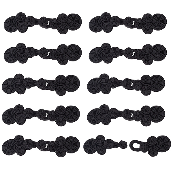 PandaHall BENECREAT 20 Pairs Handmade Chinese Frogs Knots Buttons, Polyester Button, Black, 20.5x65x4~7.5mm Polyester Others Black
PandaHall BENECREAT 20 Pairs Handmade Chinese Frogs Knots Buttons, Polyester Button, Black, 20.5x65x4~7.5mm Polyester Others Black