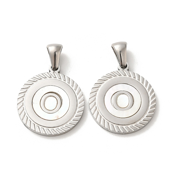 PandaHall 304 Stainless Steel Pendants, Flat Round Shell Charms with Letter, Stainless Steel Color, Letter O, 20.5x17.5x1.5mm, Hole...
PandaHall 304 Stainless Steel Pendants, Flat Round Shell Charms with Letter, Stainless Steel Color, Letter O, 20.5x17.5x1.5mm, Hole...