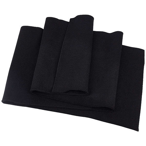PandaHall Polycotton Elastic Ribbing Fabric for Cuffs, Waistbands Neckline Collar Trim, Black, 100x20~21x0.14cm Polyester Rectangle Black
PandaHall Polycotton Elastic Ribbing Fabric for Cuffs, Waistbands Neckline Collar Trim, Black, 100x20~21x0.14cm Polyester Rectangle Black