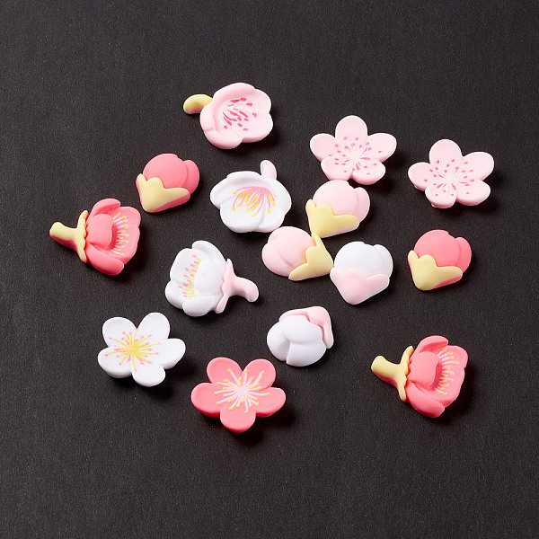 PandaHall Opaque Resin Cabochons, Flower, Mixed Color, 20~26.5x16~24.5x5.5~7.5mm Resin Flower Multicolor
PandaHall Opaque Resin Cabochons, Flower, Mixed Color, 20~26.5x16~24.5x5.5~7.5mm Resin Flower Multicolor