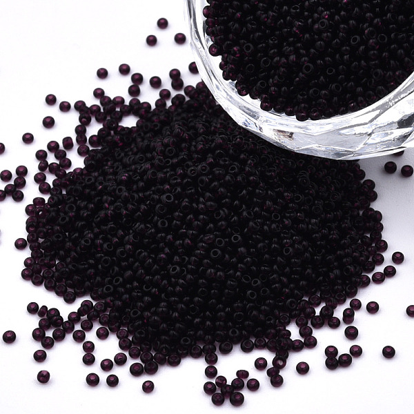 PandaHall 15/0 Transparent Czech Glass Seed Beads, Round, Prussian Blue, 1.5x1mm, Hole: 0.5mm, about 500g/bag Czech Glass Purple
PandaHall 15/0 Transparent Czech Glass Seed Beads, Round, Prussian Blue, 1.5x1mm, Hole: 0.5mm, about 500g/bag Czech Glass Purple