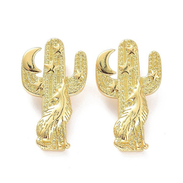 PandaHall 10Pcs Brass Pendants, Long-Lasting Plated, Cactus with Wolf & Moon & Star, Real 18K Gold Plated, 20.5x12x3mm, Hole: 5x3mm Brass...
PandaHall 10Pcs Brass Pendants, Long-Lasting Plated, Cactus with Wolf & Moon & Star, Real 18K Gold Plated, 20.5x12x3mm, Hole: 5x3mm Brass...