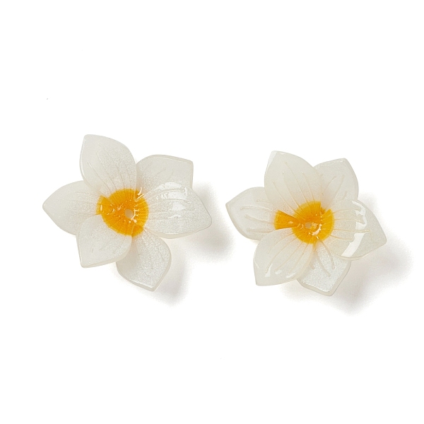 PandaHall Opaque Resin Bead Caps, Multi-Petal, Flower, White, 22.8x20x9mm, Hole: 1mm Resin White
PandaHall Opaque Resin Bead Caps, Multi-Petal, Flower, White, 22.8x20x9mm, Hole: 1mm Resin White
